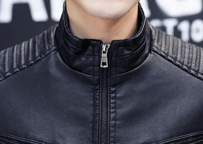 Jaqueta de Couro Masculina Sampaio®