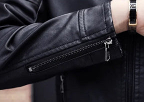 Jaqueta de Couro Masculina Sampaio®