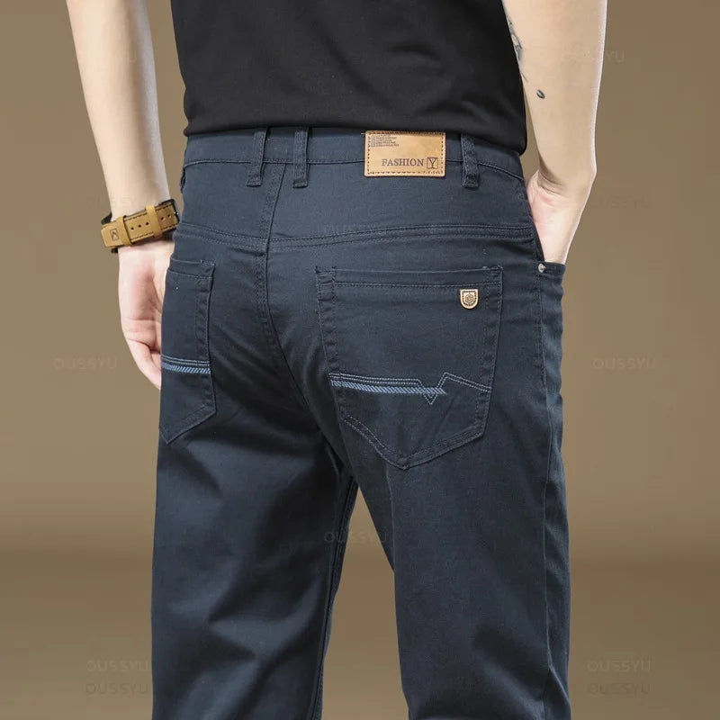 Calça Chino Masculina Rouffman FF55