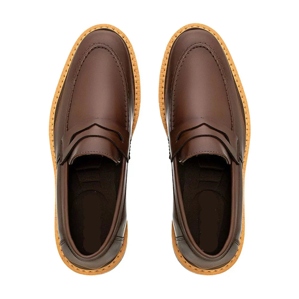 Sapato Mocassim Loafer Oxford Italiano Premium Classic