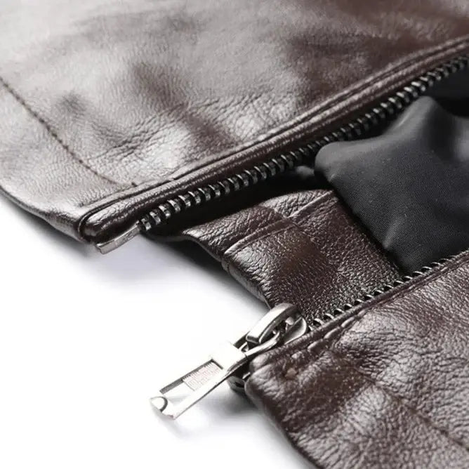 Jaqueta de Couro Masculina Bellvian - BL144