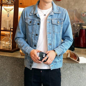 Jaqueta Jeans Masculina Casual Bellvian - BL151