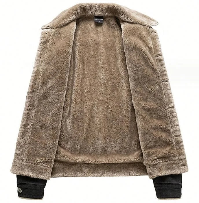 Jaqueta Jeans Masculina Forrada Bellvian - BL208