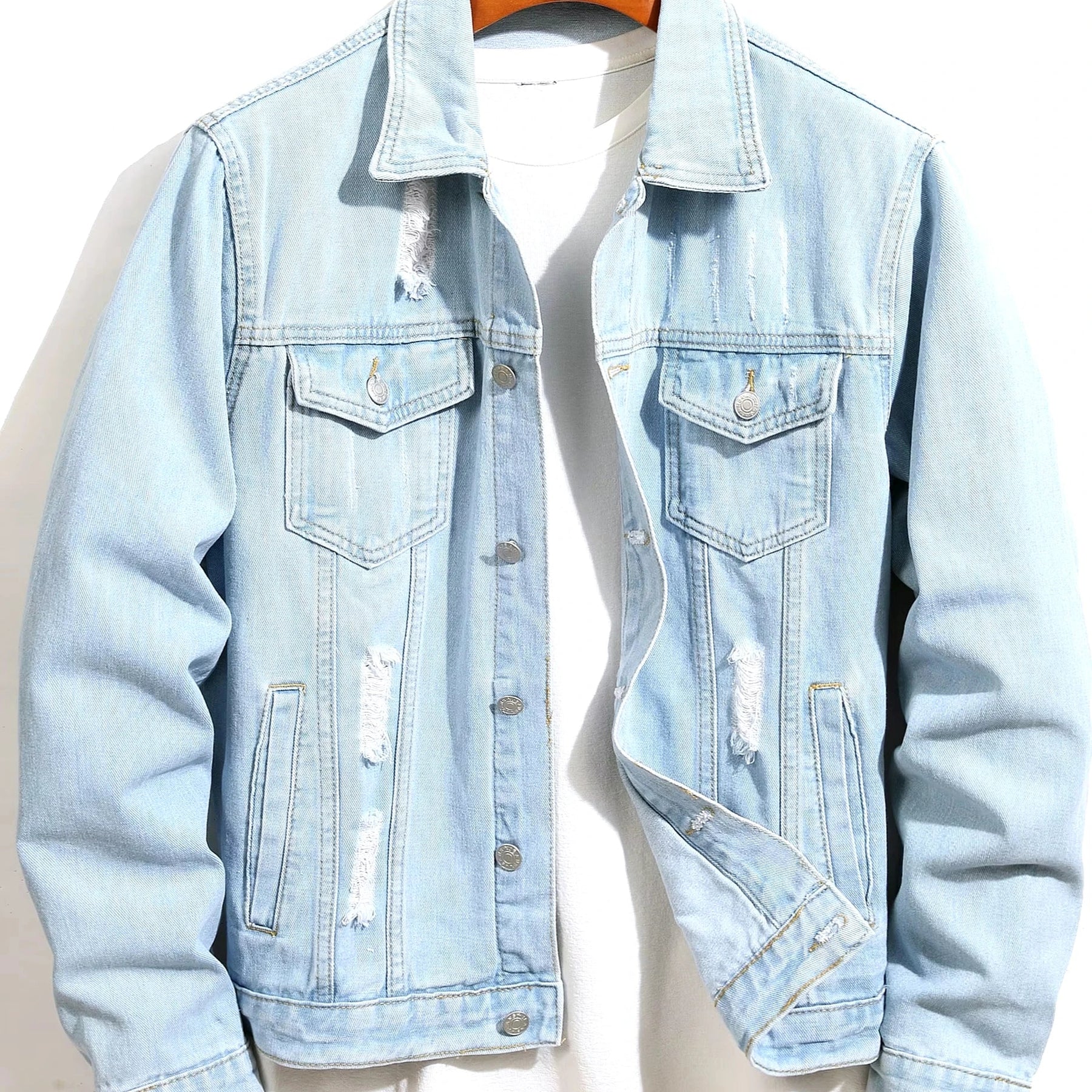 Jaqueta Jeans Masculina Hyper Bellvian - BL213