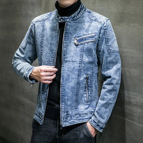 Jaqueta Jeans Masculina Vintage Bellvian - BL177