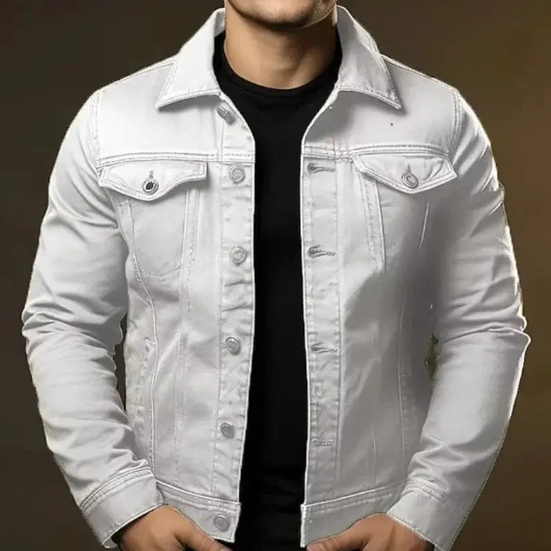 Jaqueta Jeans Masculina Slim Bellvian - BL108